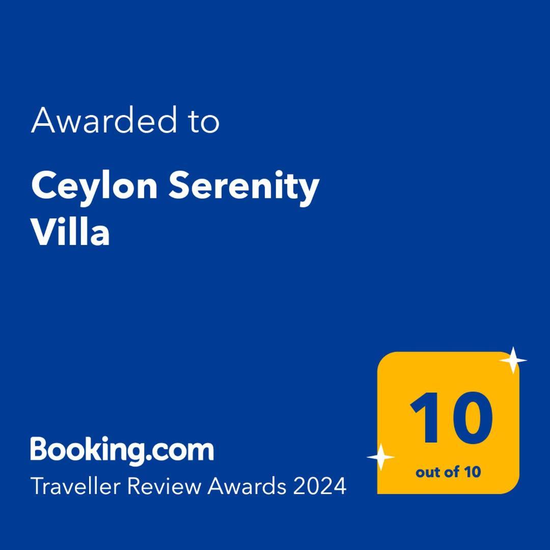 Ceylon Serenity Villas Beruwala Extérieur photo